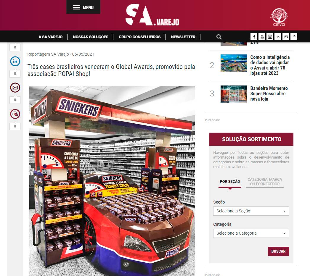 cases brasileiros popai mars snickers expositor de papelao cases brasileiros popai mars snickers expositor de papelao
