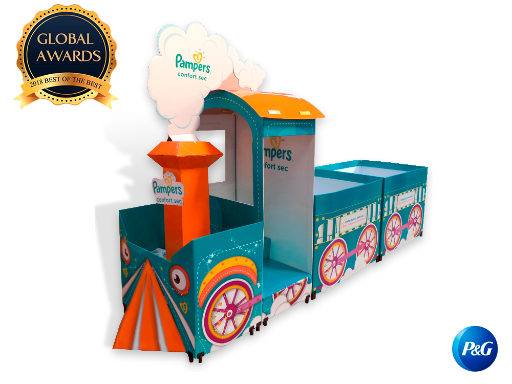 2018 | TREM PAMPERS | P&G