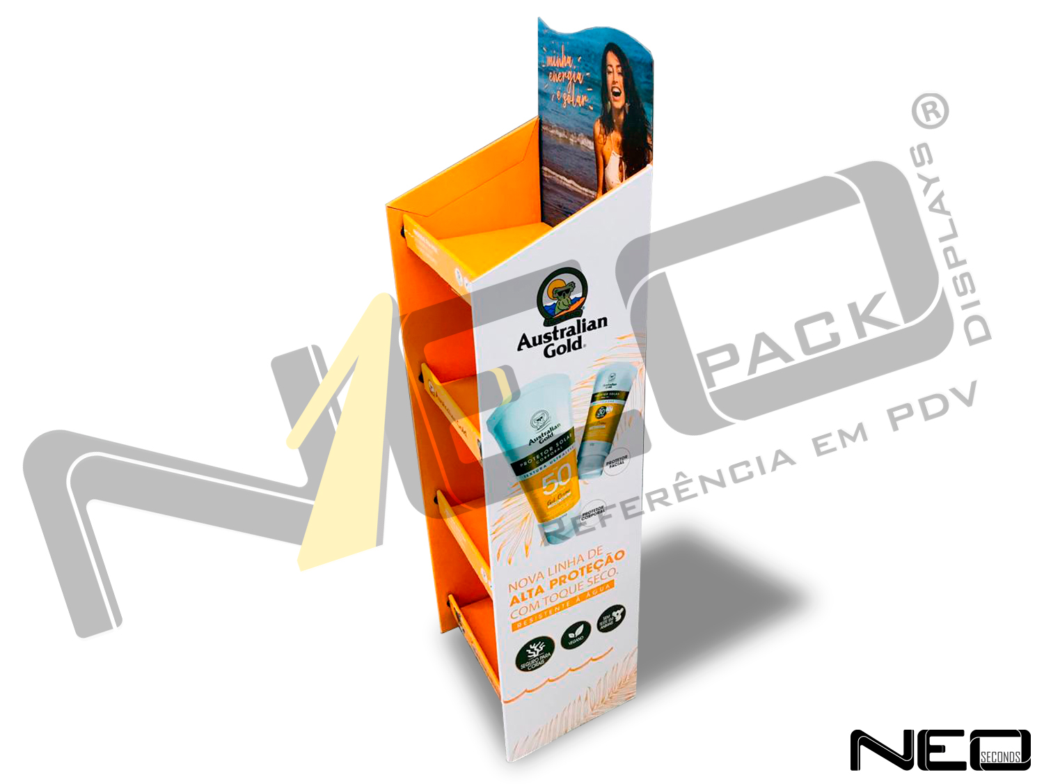display de papelão expositor site_neopack_display de chao_australiangold
