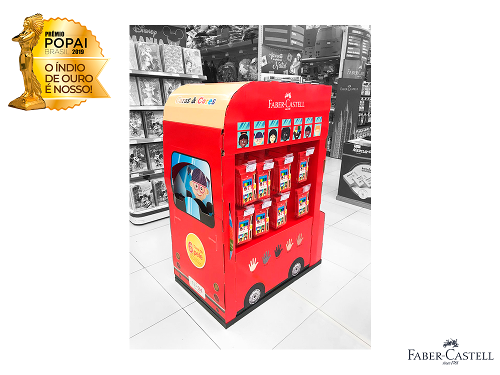 2019 - Displays - Livros, papelaria e material de escritório - Temporário